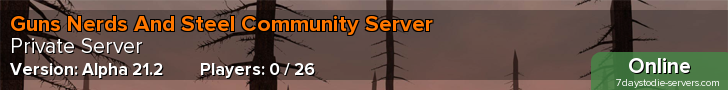 Guns Nerds And Steel Community Server