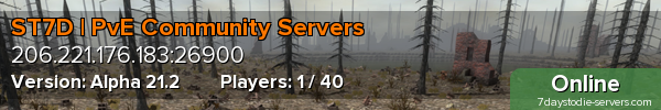 ST7D | PvE Community Servers