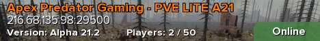 Apex Predator Gaming - PVE LITE A21