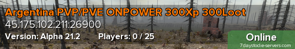 Argentina PVP/PVE ONPOWER 300Xp 300Loot