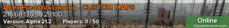 Apex Predator Gaming - CUSTOM MAPS