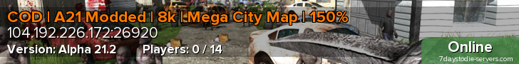 COD | A21 Modded | 8k | Mega City Map | 150%