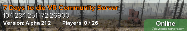 7 Days to die VR Community Server