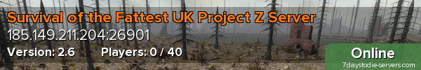 Survival of the Fattest UK Project Z Server