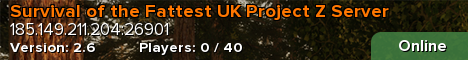 Survival of the Fattest UK Project Z Server
