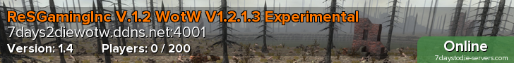 ReSGamingInc V.1.2 WotW V1.2.1.3 Experimental