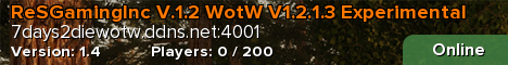 ReSGamingInc V.1.2 WotW V1.2.1.3 Experimental