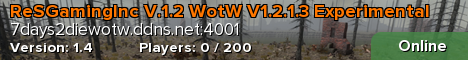 ReSGamingInc V.1.2 WotW V1.2.1.3 Experimental