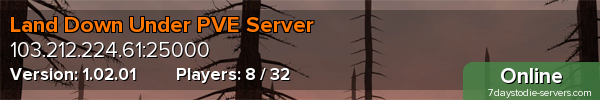 Land Down Under PVE Server