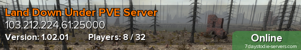 Land Down Under PVE Server