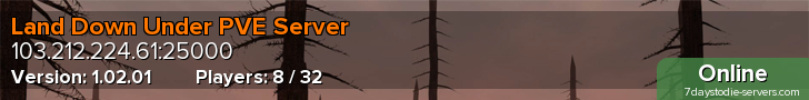 Land Down Under PVE Server