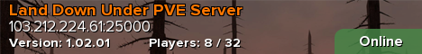 Land Down Under PVE Server