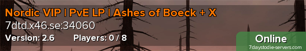 Nordic VIP | PvE LP | Ashes of Boeck + X