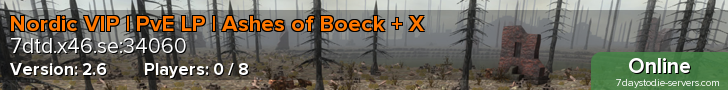 Nordic VIP | PvE LP | Ashes of Boeck + X