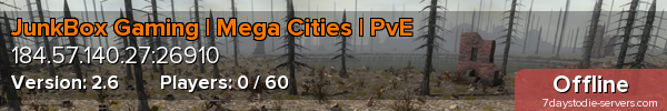 JunkBox Gaming | Mega Cities | PvE