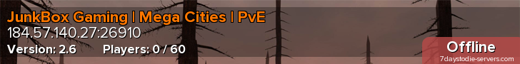 JunkBox Gaming | Mega Cities | PvE