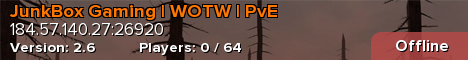 JunkBox Gaming | WOTW | PvE