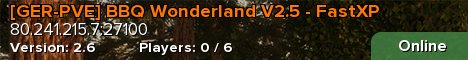 [GER-PVE] BBQ Wonderland V2.5 - FastXP