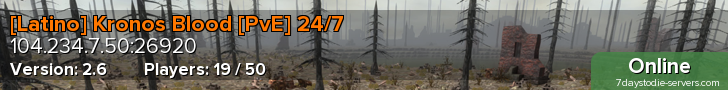 [Latino] Kronos Blood [PvE] 24/7