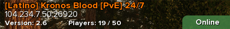 [Latino] Kronos Blood [PvE] 24/7