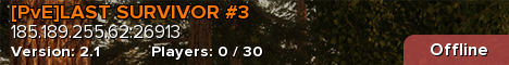 [PvE]LAST SURVIVOR #3