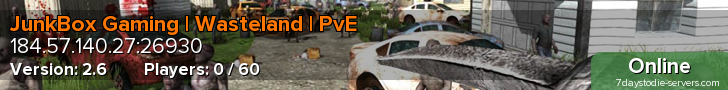 JunkBox Gaming | Wasteland | PvE