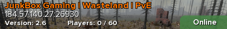 JunkBox Gaming | Wasteland | PvE