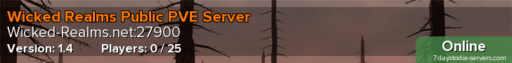 Wicked Realms Public PVE Server