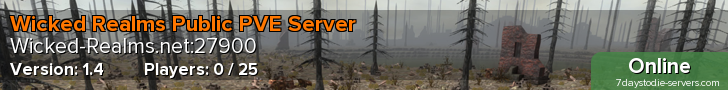 Wicked Realms Public PVE Server