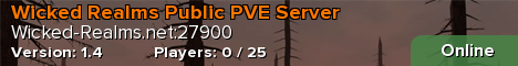 Wicked Realms Public PVE Server