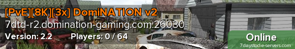 [PvE][8K][3x] DomiNATION v2