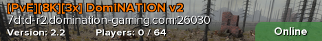[PvE][8K][3x] DomiNATION v2