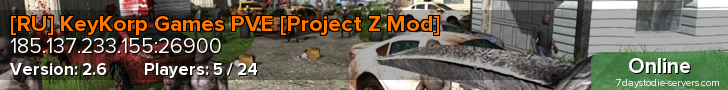 [RU] KeyKorp Games PVE [Project Z Mod]
