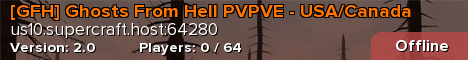 [GFH] Ghosts From Hell PVPVE - USA/Canada