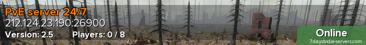 PvE server 24/7