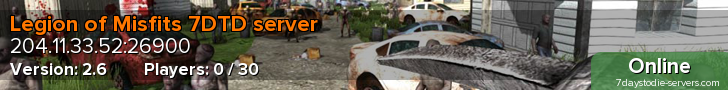 Legion of Misfits 7DTD server