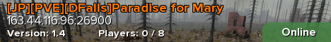 [JP][PVE][DFalls]Paradise for Mary
