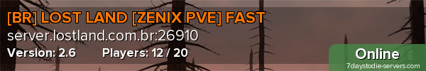 [BR] LOST LAND [ZENIX PVE] FAST