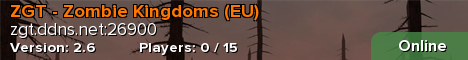 ZGT - Zombie Kingdoms (EU)
