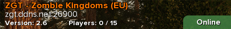 ZGT - Zombie Kingdoms (EU)
