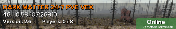 DARK MATTER 24/7 PVE VEX