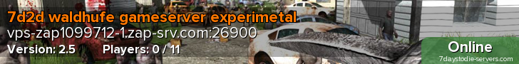 7d2d waldhufe gameserver experimetal