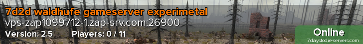 7d2d waldhufe gameserver experimetal