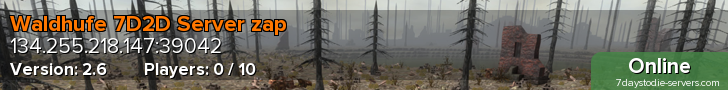 Waldhufe 7D2D Server zap