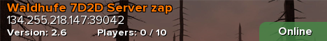 Waldhufe 7D2D Server zap