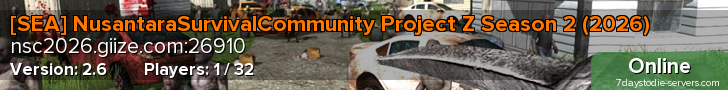 [SEA] NusantaraSurvivalCommunity Project Z Season 2 (2026)