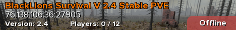 BlackLions Survival V 2.4 Stable PVE
