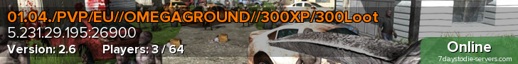 01.04./PVP/EU//OMEGAGROUND//300XP/300Loot
