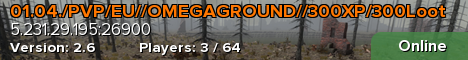 01.04./PVP/EU//OMEGAGROUND//300XP/300Loot