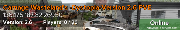 Carnage Wasteland's -Dystopia-Version 2.6 PVE